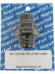 Magnafuel/Magnaflow Coupler Fitting - 10AN to 8AN Straight Black