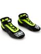 OMP Racing KS-3 Shoes Black And Flo Yellow Size 41