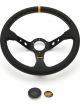 OMP Racing Corsica Steering Wheel Black Leather