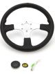 OMP Racing ASSO Steering Wheel 350mm Black