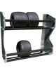 Pit-Pal Products 2-Tier Karting Tire Rack