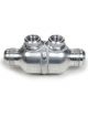 PWR North America Fabricated Check Valve 16AN Male Outlets