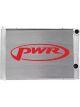 PWR North America Radiator 19x28 Extruded Core Dual Pass Open