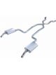 Pypes Crossmember Back X-Pipe Exhaust System 2.5in For Corvette 1974