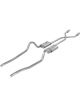 Pypes Performance 2.5in Crossmember Back Exhaust For 75-76 Mopar