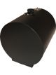 RCI Fuel Tank Aluminum 12 Gallon Round Street Rod Black