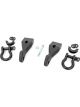 Rough Country Tow Hook Brackets For 07-13 GM Pick Up 1500