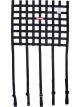 Racequip Ribbon Window Net 18inx18in with Strap Mounts SFI