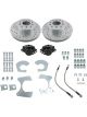 Right Stuff 8.8 Rear Disc Brake Conversion 5 Lug Axles For Ford