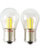 Retrobright 1156 LED Bulbs Red Pair
