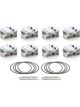 Race Tec Pistons Dome Piston Set 4.155 Bore -0.8cc For SBC