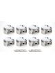 Race Tec Pistons FT Piston Set 4.010 Bore -3.3cc For GM LS