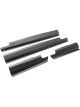 Rugged Ridge Rocker Guard Body Armor For 18 Jeep Wrangler JL