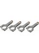 Scat Forged H-Beam Rod Set 5.464 with ARP 2000 For Honda