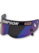 Simpson Racing Helmet Replacement Shield Viper Iridium
