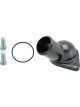 Specialty Products Water Neck Black For Chevy Straight Up O-Ring