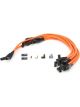 Scott Performance Spark Plug Wire Set For BBC 90 Degree Orange