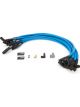 Scott Performance Spark Plug Wire Set 45 Degree Blue For SBF