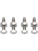 Ti22 Performance Mini Sprint Front Studs And Nuts 4 Each Titanium