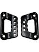Triple X Long Radius Rod Brackets Black Sold In Pairs