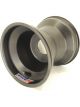 Van-K Wheels Wheel 6x6 x 2.5in BS Mini Wedge Black