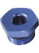 Aeroflow ORB Port Reducer -6ORB to 1/8 Inch Blue
