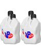 VP Racing Motorsports Jug 5.5 Gallon White Square Case of 4
