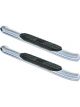 Westin PRO TRAXX 4in Oval Nerf Step Bars Polished