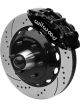 Wilwood Front Brake Kit For C10 6Lug FNSL6R 14in Drilled Black