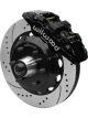 Wilwood Front Brake Kit For C10 6Lug AERO6 14in Drilled Black
