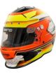 Zamp RZ-70E Switch Helmet Medium Orange/Yellow SA2020/FIA