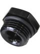 Aeroflow ORB Port Reducer -10ORB to 1/8 Inch Black
