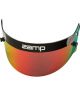 Zamp Z-20 Series Shield Red Prism Chrome
