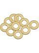 Aeroflow Metric Brass Washers 6mm I.D 12mm O.D Pack of 10