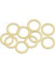Aeroflow Metric Brass Washers 16mm I.D 22mm O.D Pack of 10