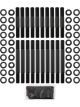 Aeroflow Head Stud Kit 12 Point Nuts For Big Block Ford FE 390-428