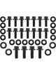 Aeroflow Oil Pan Bolt Kit For Small Block Chev with 1 Piece Gasket