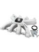 Aeroflow Rectangle Port Carburettor Street Non-EFI Manifold For GM