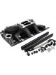 Aeroflow Air Gap Dual Plane Intake Manifold Black For Holden 304