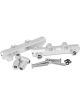 Aeroflow Top Feed Billet EFI Fuel Rail Silver For 14mm 3/4