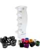 Aeroflow Bang Shift Billet Pistol Manual Gear Knob Silver w/ Inserts