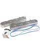Aeroflow Retro Finned Valve Cover Set Polished For GM LS Series