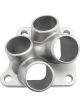 Aeroflow 4 into 1 Turbo Merge Collector 4G63 Factory 4 Bolt Flange