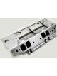 The Blower Shop Competition Blower Manifold STD Deck Polished For Chevy