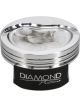 Diamond Dish Top Forged Pistons 4.230