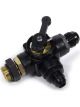 Enderle 3-Way Shut Off Valve -10AN Inlet and Outlet with -10AN Return