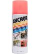 Anchor Lacquer Paint Aerosol Spray Fluorescent Red 300g