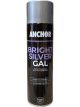 Anchor Bright Silver Gal Galvanising Aerosol Spray Paint 400g
