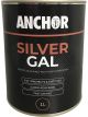 Anchor Silver Gal Galvanising Paint Rust Protection 1L