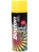 Boston High Gloss Quick Drying Aerosol Spray Paint Yellow 250g
